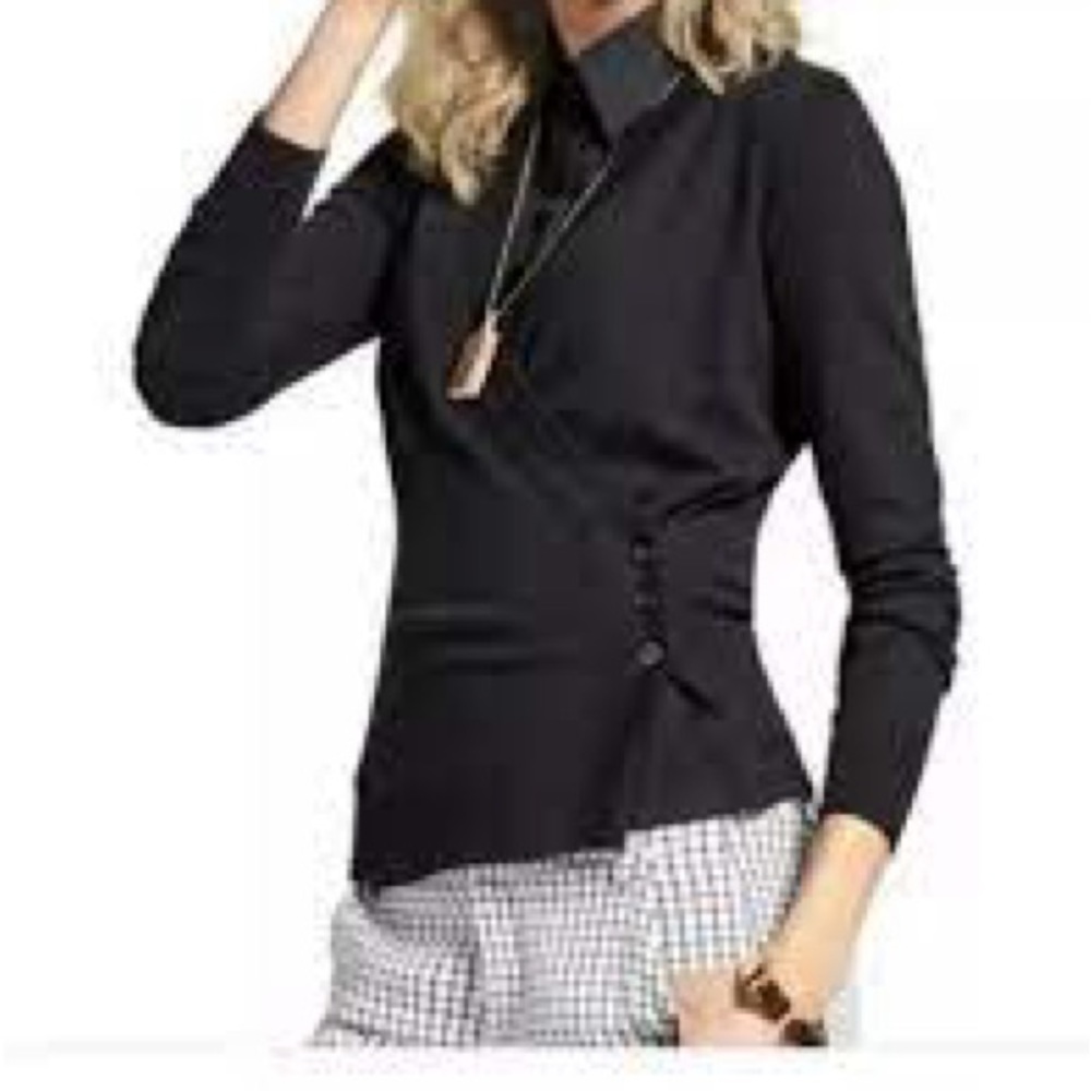 Cabi Ballet Sweater #3160 Black XL
